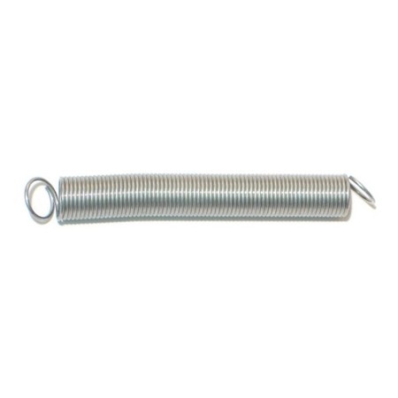 MIDWEST FASTENER 9/32" x 2-1/4" x .026" WG Steel Extension Springs 6PK 18520